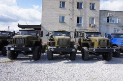 Special Timber Transport Vehicle on URAL 4320-18 Chassis - GIRD Model 5849H2