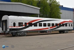 Passenger Coach with Seating for Egyptian National Railways Model 61-4514.00 with Air Conditioning