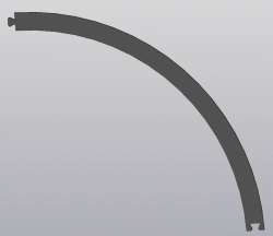 Steel Gasket Segment M03-C5-20-031128 - A