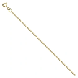 Gold Necklace 585 with Green Cobra Design and Diamond Cut, Model NC17-080, 35CM, 5.91G
