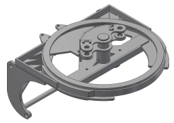 Welded Frame for Installation of Blade Support - DZ-98D.34.02.000