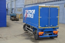 Platform Trailer Politrans 84282-032 with Pneumatic Suspension