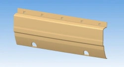 Complete Rear Bumper Panel for Buses 320455-04-2804012