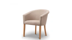 Seville Chair with Wooden Frame and Upholstery Options