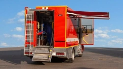 Fire Laboratory Vehicle ALP 43253, Model 4344-L2, Modification 4344M1 on KAMAZ-43253-G5 Chassis