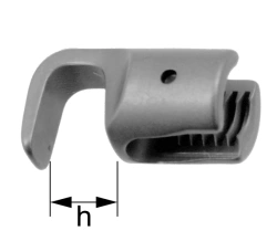 Standard Hook for Occipitospinal Stabilization, Height 4.5 mm, Article 846.202S