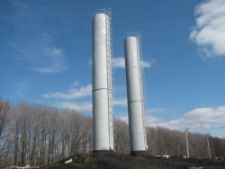 Unified Steel Water Towers (Rozhkov Systems) 15, 25, 50 m³ Capacity, 12 m Height