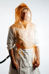 Combined Hose Personal Protective Equipment: Pneumatic Helmet LIZ-4 Without Sleeve for Oxygen Supply