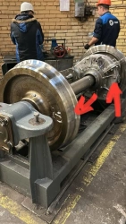 Wheel Pair for Load Support and Direction Control 2.7175.31.10.011.13