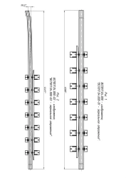 Crossover Rail with Counter Rail for Switchgear - Project VSP017.04.000/-01; -02; -03
