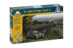 High-Quality Assembly Model Tank Pz.Kpfw. VI Tiger I Ausf.E