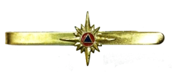 Tie Clip with MChS Russia Emblem
