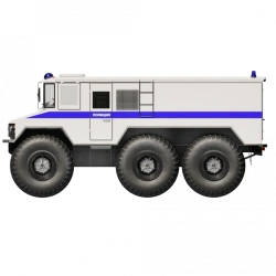 Snow and Swamp Transporter "Burlak" for Suspects and Defendants Model 02.009