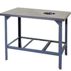 Waste Collection Worktable SRP - Stainless Steel Construction
