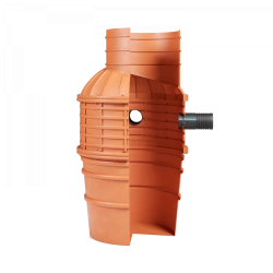 NAWELL Prefabricated Plastic Well with Flanged Connection DN1000