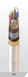 Power Cable with Aluminum Conductors and Paper Insulation, 1 kV