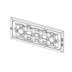 LED Lens for AMT-HB-173x70-5050(12)-30x90-PC Lighting Fixtures