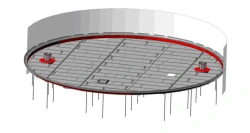 Aluminum Block Floats with Polyurethane Foam Filler