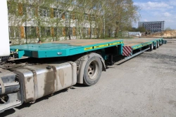 Semi-Trailer 9854 with Metal Platform and Ramps - Models 9854-0000040-01 to 9854-0000040-07