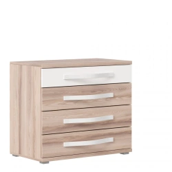 Marta LD.636110.000 Chest of Drawers (White/Desira Ash)