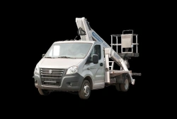 18 Ton Truck-Mounted Aerial Work Platform GAZ-A21R23 17.8M 250KG 9.5M