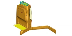 Driver Partition Upholstery Products Model 529265-7800010-03 SB