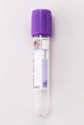 NIII TEST Sterile Vacuum Blood Collection Tube 13x75 mm, 1.0 ml, K3 EDTA