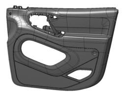Right Front Door Trim Panel for Vehicles M1 and N1 - 9683045277