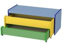 Children's Bunk Bed Made of 16mm Laminated Particle Board