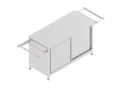 Multi-Purpose Side Table for Temporary Storage and Display - SPSB-2