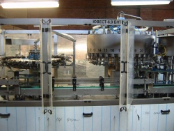 Automatic bottling line for PET and glass containers, 6000 bottles/hour, model ЮВЕСТ-6.0 БНТ; ЮВЕСТ-6