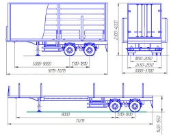 Semi-Trailer 949161 for Safe Cargo Transport