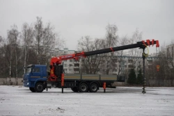 Hydraulic Loading Crane Special Vehicle KAMAZ 65117 Model 64K32N-U9