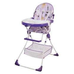 Baby Feeding Chair Selby 252 Cute Deer, Purple, Art. 0002133-22
