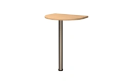 Briefing Side Table on Metal Base, Rhythm Series