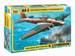 Soviet Assault Aircraft IL-2 Model Kit with 37mm NS-37 Gun