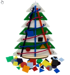 Two-Color Christmas Tree Game
