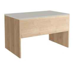 Packing Table with Side Supports, Made of Laminated Particleboard