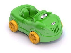 Cartoon Car "GlaZastiki" (Green)