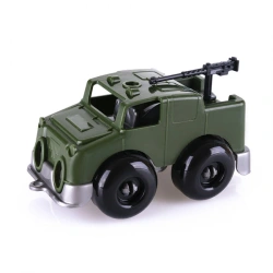 Vzhukh Military Jeep Toy 10 cm KNOBA 1/15