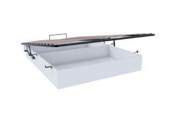 Bed Frame with Lift Mechanism 1600 LD.900020.000 (White)