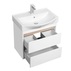 Aquaton Norton 65 White Sink Cabinet 1A248801NT0101
