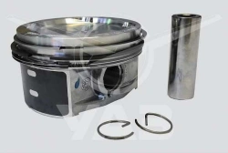 Piston with Piston Pin, Rings and Retaining Rings Set 409040.1064018-42