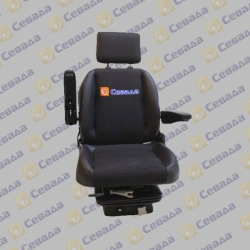 Operator Seat for Excavators with Armrests and Heating, Model ST 111.210.001
