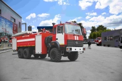 Fire Fighting Foam Vehicle APT-7 (40-100), Type 5883, Model 58814N on Ural-4320 Chassis