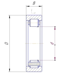 Bearing 5-1292822R1-ETU 100/1 for Precision Support