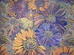 Jacquard Upholstery Fabric with Trademark "UUU" Art. 608164