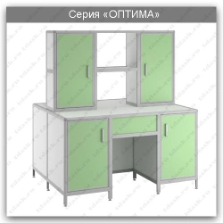 Island Laboratory Table Series Optima: SLO.03.00