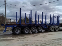 Four-Axle Logging Semi-Trailer BZAP 94554H