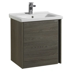 Aquaton Stone 60 Bathroom Vanity in Walnut - 1A231401SXC801